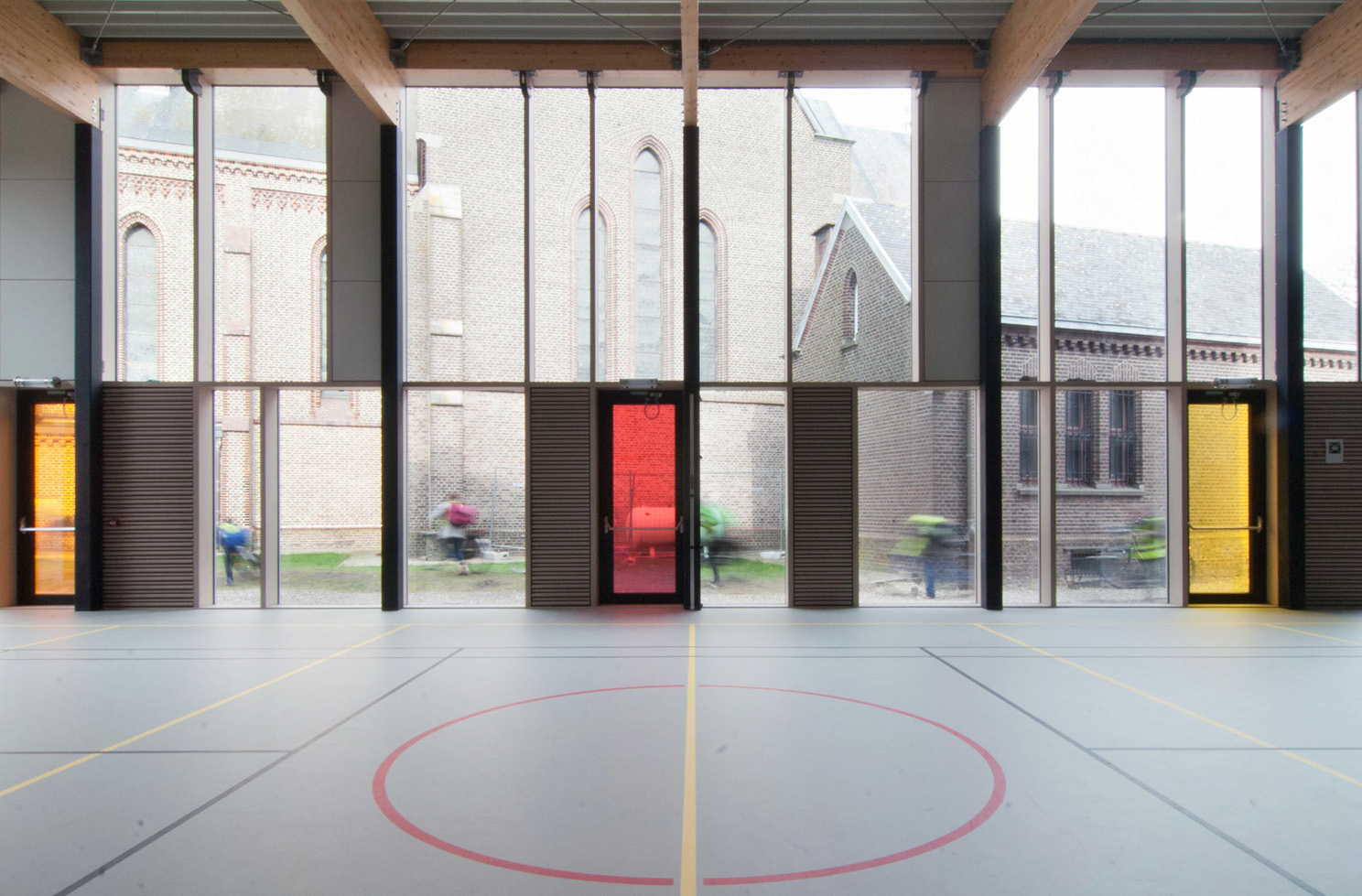 Polyvalente ruimte VBS De Boomhut - Lozen fotograaf LAVA Architecten