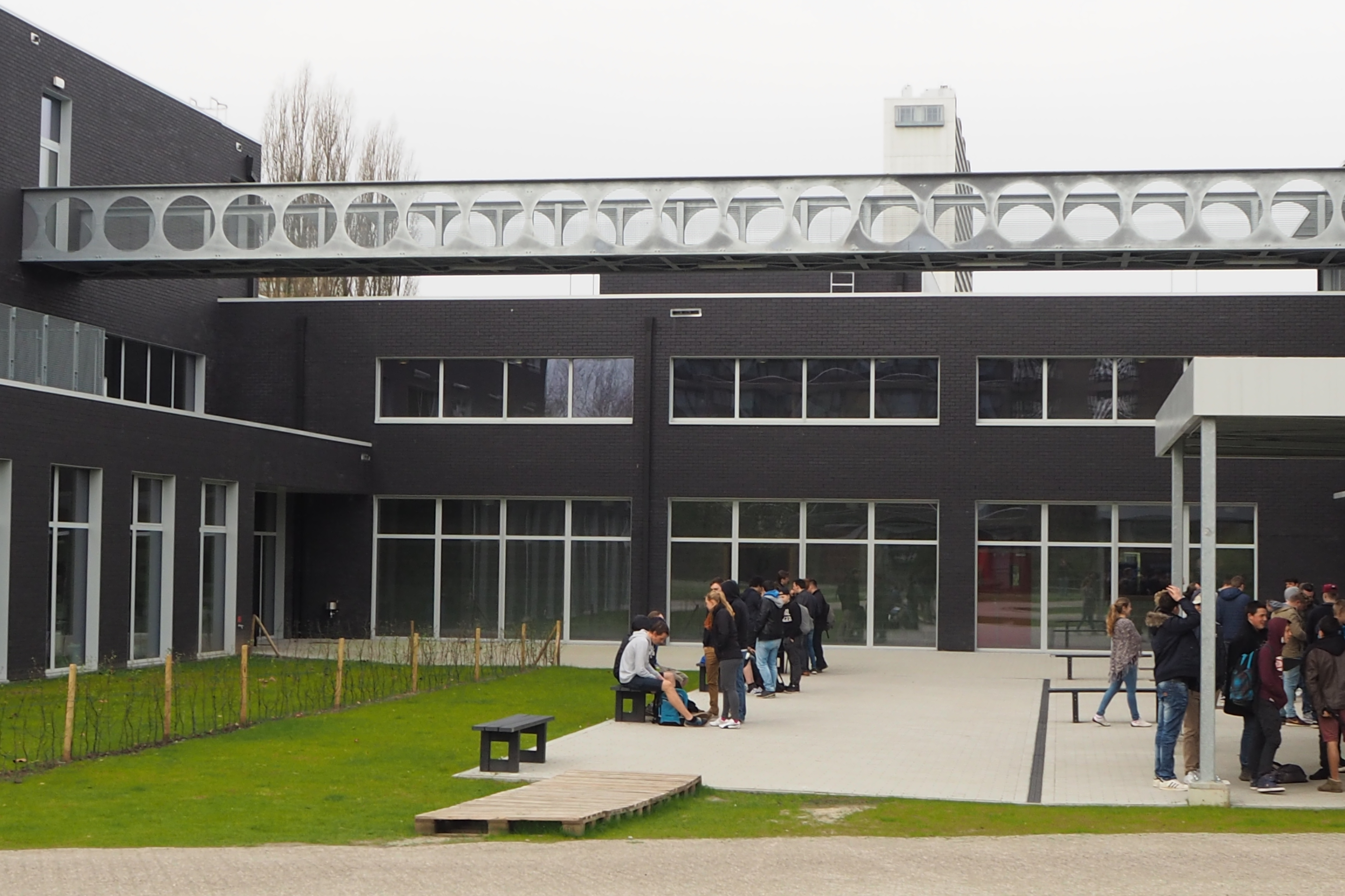 Gebouw Scheepvaartschool Antwerpen fotograaf AGION