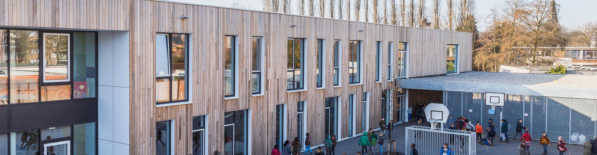 Nieuwe Parkschool Morstel @ B2 Architectuurfotografie